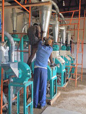 kmec engineer commissioning flour plant