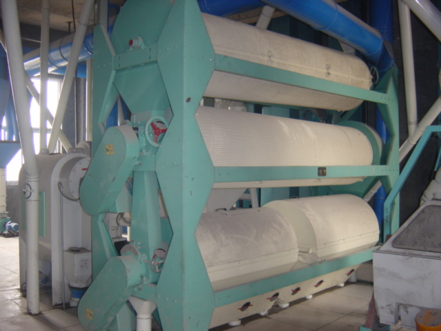 The Technical Core of Wheat Flour Mill Plant in the Production Line