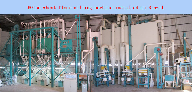 60TPD wheat flour milling machine in Brazil 1.jpg