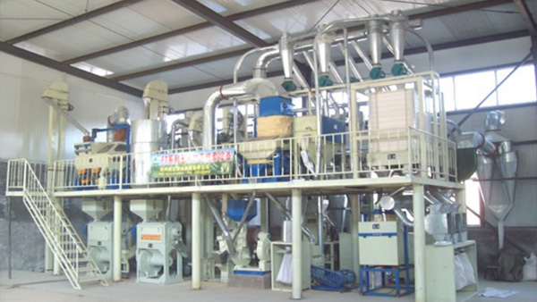 30ptd wheat flour mill project in chile