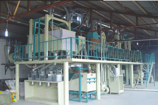 30tpd maize grit milling plant