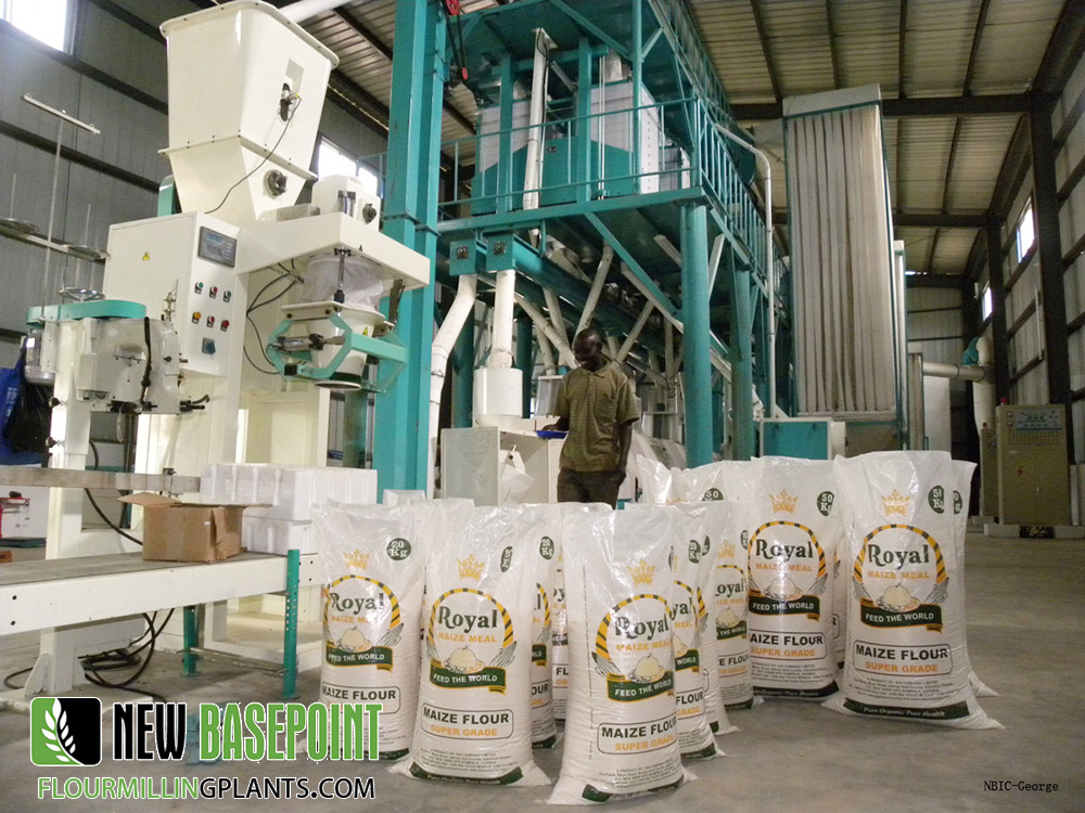 50T maize flour milling machine Uganda