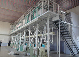 10-100ton/D Maize Milling Plant