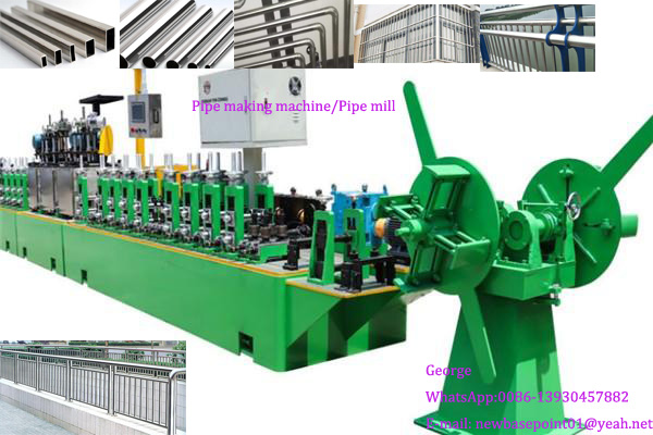 stainless steel pipe mill/pipe making machine